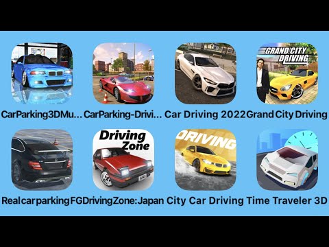 Car Parking 3D, Car Parking-Driving School, Car Driving 2022 and More Car Games iPad Gameplay