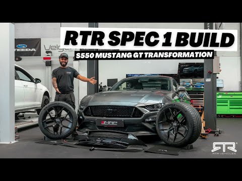 Transform This S550 GT Into A RTR Spec 1 Mustang