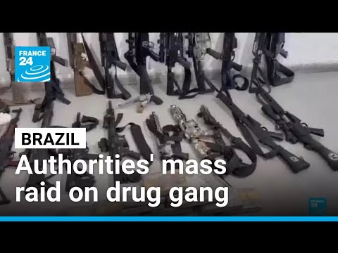 Controversial Brazilian raid on Rio gang leaves at least 64 people dead • FRANCE 24 English