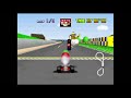 Mario Kart 64 Luigi Raceway New Japan Only Shortcut Flap 00 67 Using MARIO WR When Set