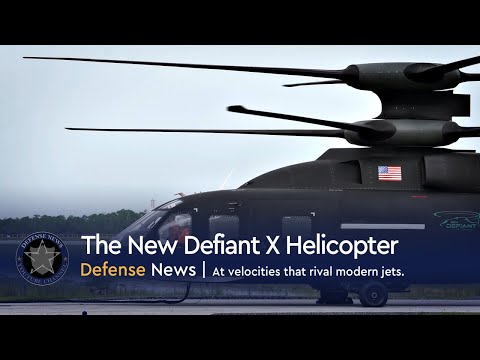 The New Defiant X Helicopter Could Fly at Twice the Speed of Black Hawks