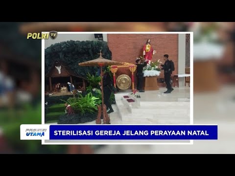 TIM JIBOM GEGANA SATBRIMOB POLDA DIY STERILISASI GEREJA