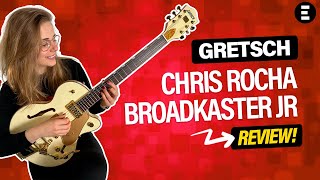 Video thumbnail for Guitarra Gretsch Electromatic Chris Rocha Broadkaster | EGITANA.pt by Egitana - Instrumentos Musicais