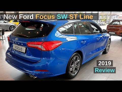 New Ford Focus SW ST Line Estate 2019 Review Interior Exterior