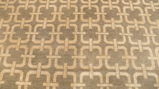 Modern Deco-Inspired Rug N12931