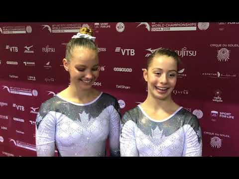 Shallon Olsen & Ana Padurariu | Interview | 2018 World Championships