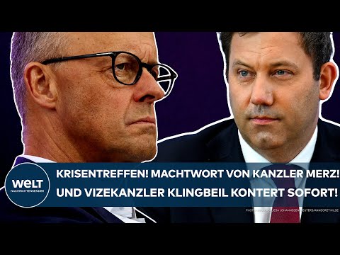 FRIEDRICH MERZ: Krisentreffen in Berlin! Machtwort vom Kanzler! Vizekanzler Klingbeil kontert sofort