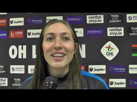 Aukje van Seijst na OHL Women - KRC Genk Ladies op 16.10.2021