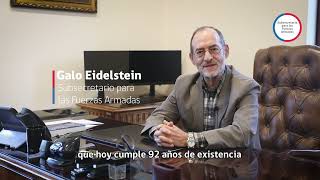 Saludo de Subsecretario Eidelstein por Aniversario de 92 años de Fach