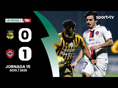 Resumo: Lourosa FC 0-1 Oliveirense - Liga Portugal Meu Super | sport tv