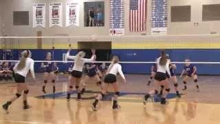 preview picture of video 'Sectional Volleyball: Brentwood def. Portland'