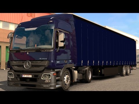 ETS 2 1.24 ProMods 2.1 Mercedes Benz Actros MP3 Amsterdam - Zwolle