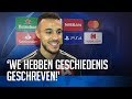 Mazraoui hield de bal nét binnen