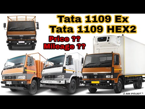 Tata lpt 1109 ex truck, 6 wheeler, 11.99 tonne gvw