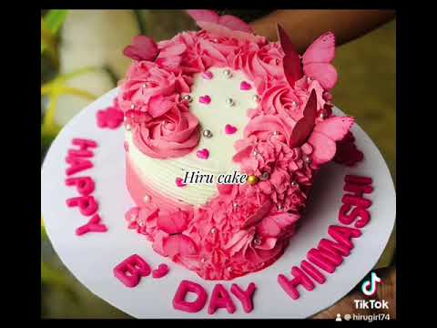 #Pink Rose Buterfly cake😎(2024/06/01)