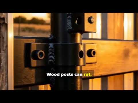 Steel Or Wood Posts