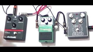 Video thumbnail for Tremolo Boss Tr-2 vs TC-Electronic Vintage Tremolo by Marco Brusa