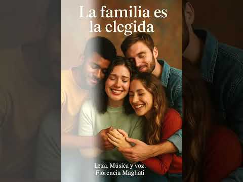 Familia Elegida – Canción Original | Florencia Magliati (Letra, Música y Voz)