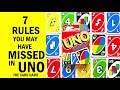 7 Rules You May Have Missed In UNO The Card Game - How To Play Correctly