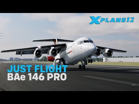 JustFlight BAe 146 Professional for X-Plane 12 | Preview