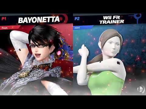 [USK4] Winners Semis - Rage (Bayonetta, Cloud) vs Mint (Wii Fit Trainer) - Smash Ultimate