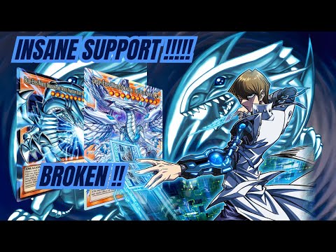 NEW Starter & Extender Blue-Eyes Deck ft.NEW Deep-Eyes White Dragon The Blue Abyss || MDPRO3 Replays