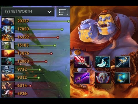 Dota 2 - Carry Ogre Magi - Bloodthorn + Echo Sabre + Blink Dagger + Shadow Blade