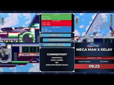 GDQ Hotfix presents Mega Man X Relay