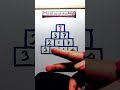 Math Puzzle Pyramid of Numbers #Shorts