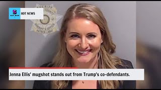 HOT NEWS | Jenna Ellis' mugshot differs significantly from Trump's co-defendants | Sky Mae