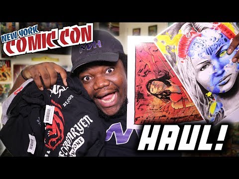 NYCC 2017 HAUL & RECAP!!