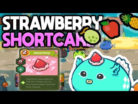 Top rank Strawberry shortcake Fruits META  build - Axie infinity