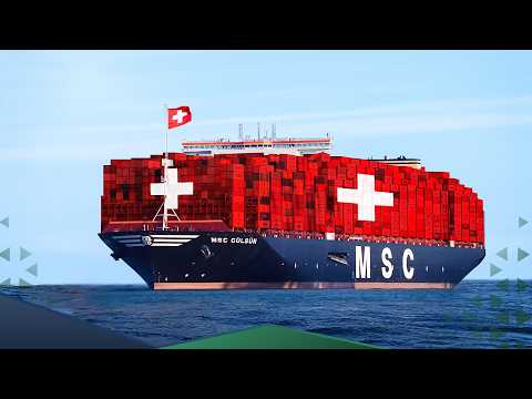 Darum hat die Schweiz die meisten Containerschiffe