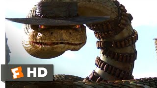 Rango (2011) - Jake the Rattlesnake Scene (8/10)  
