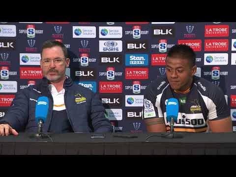 Harvey Norman Super Rugby AU Round Nine: Brumbies press conference