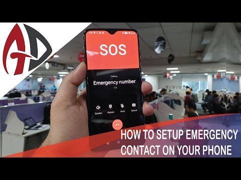 How to setup Emergency contact on android | OPPO A5 2020 | (Arfa Tech & Diaries)