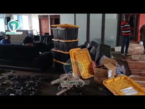 Flood Wreaks Havoc at Accra Digital Centre – Laptops & Offices Destroyed