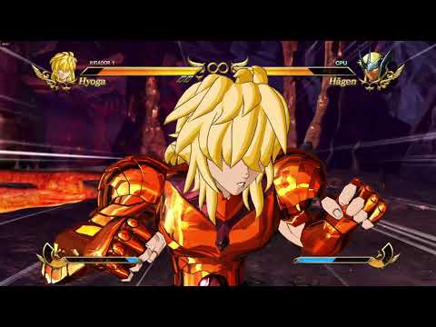 hyoga (midagrd) vs hagen god warrior