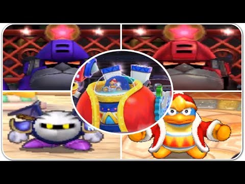 Kirby Battle Royale - All Bosses