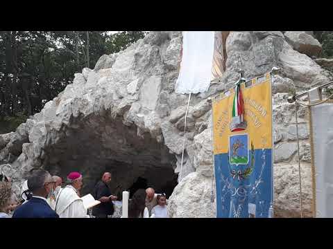 Inaugurazione Grotta di Lourdes a Montecilfone