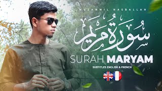 Download lagu PEACEFULL HEART TOUCHING! QURAN SURAH MARYAM (Be Heaven) | MUZAMMIL HASBALLAH سورة مريم FRENCH ENG mp3