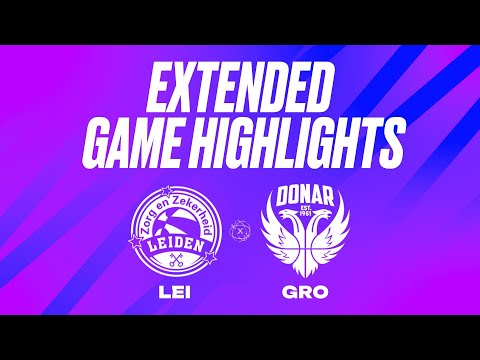 Zz Leiden vs. Donar Groningen Extended Game Highlights