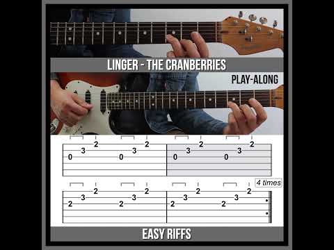 Thumbnail for Easy Guitar Riffs - Linger (TAB) - The Cranberries by Noel Hogan