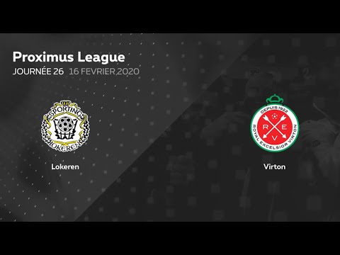 Highlights FR / Lokeren - Virton / 16/02/2020