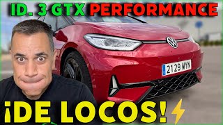 We tested the new ID.3 GTX Performance... and it blew us away! 😱 MOTORK