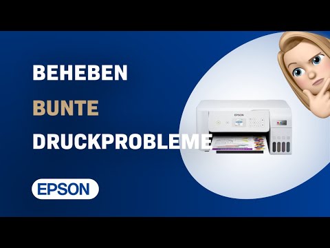Wie man schnell Epson EcoTank ET-2826 Farbdruck Probleme behebt