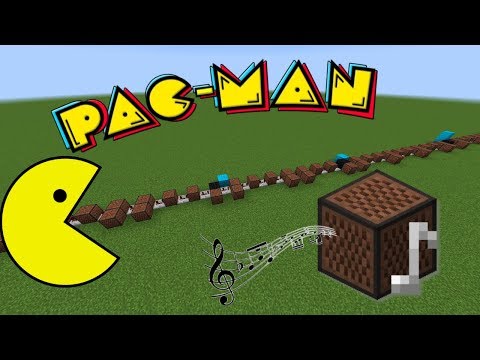 EPIC Minecraft Pac-Man Theme! Mind-Blowing Note Blocks!