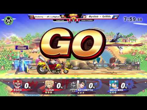 SI:D - Glutonny + eR | LoNg0uw Vs. Myollnir + Griffith - Grand Final - Smash 4 Doubles