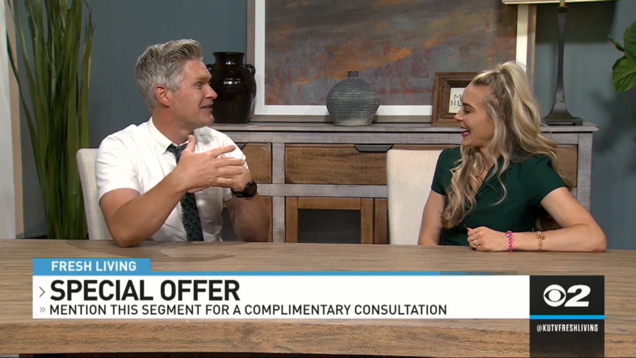 Transform Your Smile With Implants and Cosmetic Treatments | Dr. Riley Robinson on KUTV Fresh Living