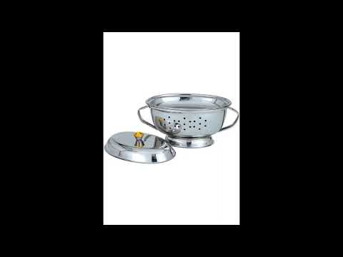 Stainless Steel Snack Warmer with cover